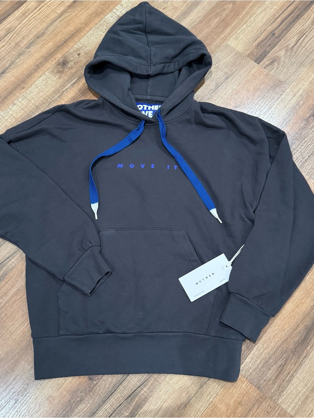 MOTHER Charcoal Hoodie XS